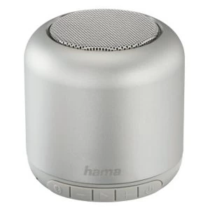 Hama "Steel Drum" Mobile Bluetooth Loudspeaker Silver