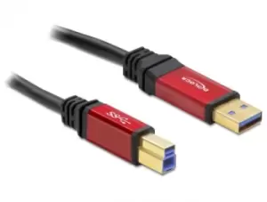 DeLOCK 5.0m USB 3.0 A-B USB cable 5m USB 3.2 Gen 1 (3.1 Gen 1)...