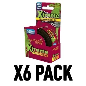 Twister Berry Pack Of 6 California Scents Xtreme Cannister