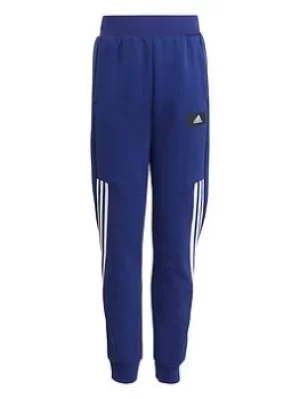 adidas Junior Boys Fi 3s Tap Pant, Blue/White, Size 9-10 Years