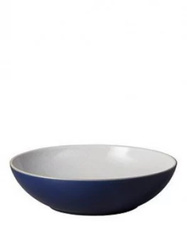 Denby Elements Serving Bowl ; Dark Blue