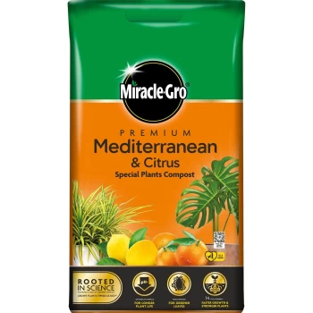 Miracle-Gro Premium Mediterranean and Citrus Compost - 6L