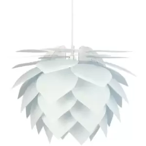 Dyberg Larsen Illumin Drip, Drop Pendant Ceiling Light White 45cm