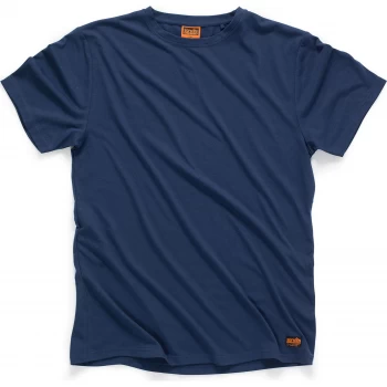 Scruffs Worker T-Shirt Navy XL