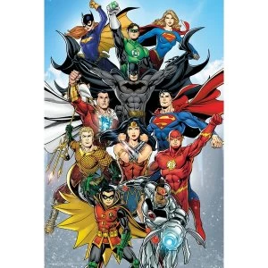 DC Comics Rebirth Portrait Poster (24x36 Inches)