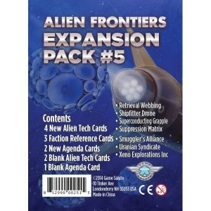 Alien Frontiers Expansion Pack 5