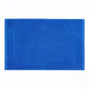 Imperial Plain Cotton Royal Blue Bath Mat - Blue - Blue - Blue - Homescapes