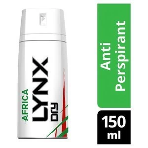 Lynx Dry Africa Aerosol Anti-Perspirant Deodorant 150ml