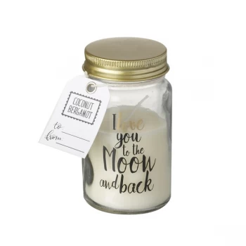 Moon & Back Love Scented Candle by Heaven Sends