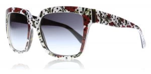 Dolce & Gabbana Enchanted Beauties Sunglasses Carnation White / Havana 29778G 57mm