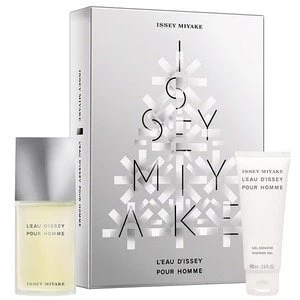 Issey Miyake LEau DIssey Pour Homme Gift Set 75ml Eau de Toilette + 100ml Shower Gel