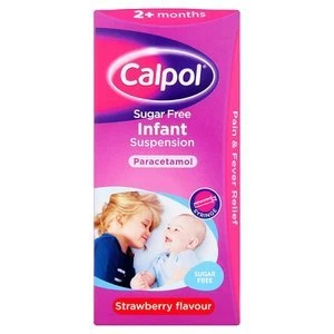 Calpol Infant Suspension 2+ Months Sugar Free 100ml