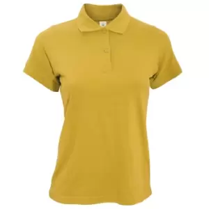 B&C Safran Pure Ladies Short Sleeve Polo Shirt (XL) (Gold)