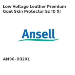 Ansell LOW VOLTAGE LEATHER PREMIUM GOAT SKIN PROTECTOR SZ 10 XL