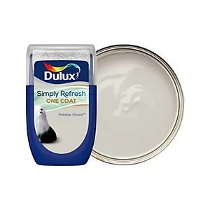 Dulux Simply Refresh One Coat Pebble Shore Matt Emulsion Paint 30ml
