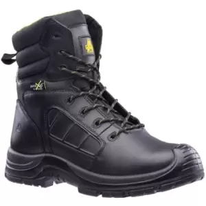 Amblers Mens Berwyn Waterproof Leather Safety Boot (9 UK) (Black) - Black