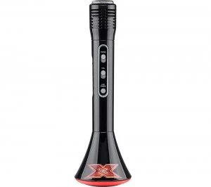 TOYRIFIC X Factor XF1 TY6012 Portable Bluetooth Karaoke Microphone Speaker - Black & Red, Black