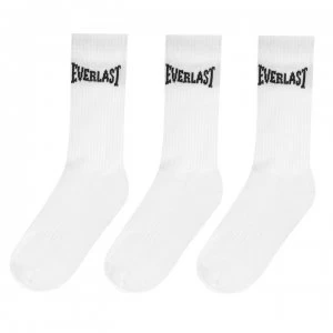Everlast 10 Pack Crew Socks Mens - White