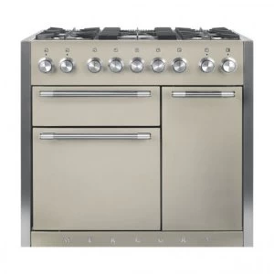 Mercury MCY1000DFOY 93180 1000mm Dual Fuel Range Cooker - Oyster Finish