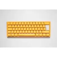 Ducky One 3 Yellow Mini USB Mechanical RGB Gaming Keyboard UK Layout Cherry Black
