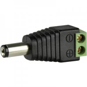 ABUS TVAC35800 Low power connector Plug straight 5.5mm 2.1mm