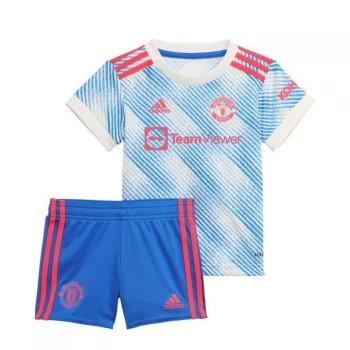 adidas Manchester United Away Baby Kit 2021 2022 - White