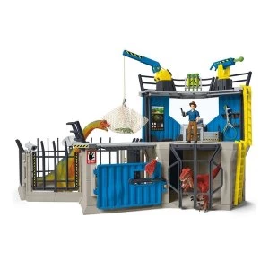SCHLEICH Dinosaurs Large Dino Research Station Toy Playset