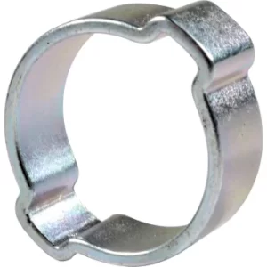 0507 (5.0-7.0MM) M/S Zinc Plate O-clip (2 Ear)