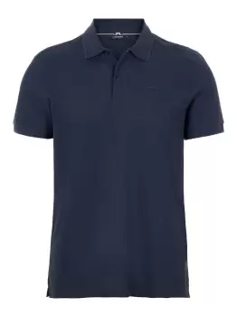 J.LINDEBERG Troy Cotton Polo Shirt Men Blue