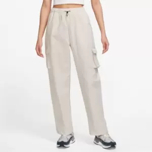 Nike Sportswear Essential Womens High-Rise Woven Cargo Pants - Cream