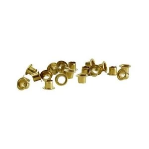 Rexel Circular Brass Eyelets Copper plated 15 Sheet Capacity Pack of 500 Eyelets for Velos Eyeletter Punch