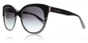 Dolce & Gabbana DG4259 Sunglasses Black / Leo 2857/8G 56mm