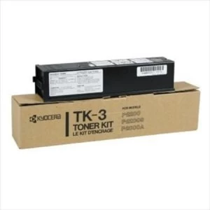 Kyocera TK3 Black Laser Toner Ink Cartridge
