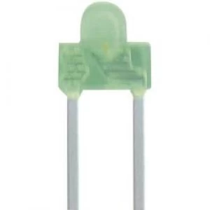 LED wired Green Convex 1.8mm 10 mcd 70
