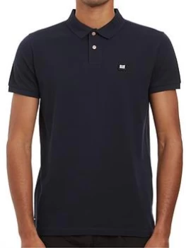 Weekend Offender Badge Polo Shirt - Navy Size M Men
