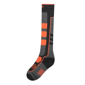 Nevica Vail Ski Socks - Black/Orange