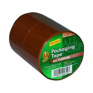 Ducktape Packaging Tape 50mmx25m Twin Pack Pack of 6 224530 SUT02710