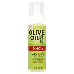 ORS Olive Oil Wrap/Set Hair Styling Mousse 207ml