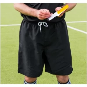 Precision Referees Shorts Black/White 34-36inch