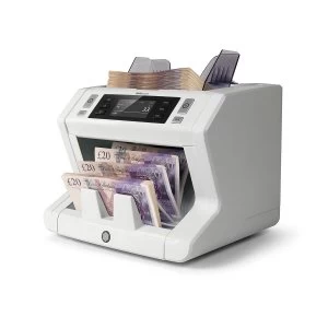 Safescan 2660-S Automatic Banknote Counter with 6 Point Counterfeit De