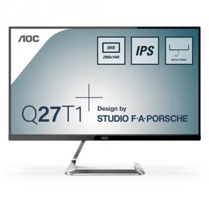 AOC 27" Q27T1 Quad HD IPS LED Monitor