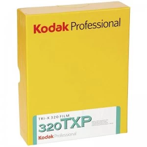 Kodak Tri-X Pan 320 TXP Professional 4x5" Sheet Film - 50 Sheets
