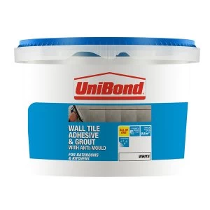 Unibond Wall Tile Adhesive and Grout with Anti-Mould