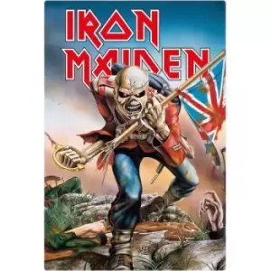 Iron Maiden Tin Sign Trooper 20 x 30 cm