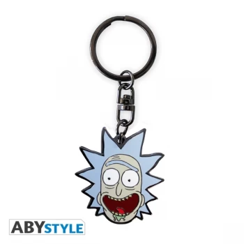 Rick And Morty - Rick Metal Keyring