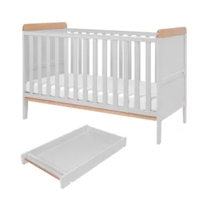 Rio Cot Bed with Cot Top Changer