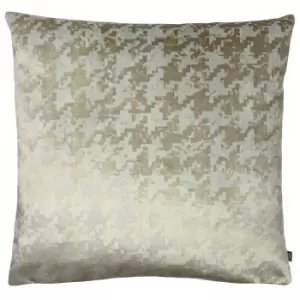 Nevado Velvet Jacquard Cushion Rose Sand/Mocha, Rose Sand/Mocha / 50 x 50cm / Polyester Filled