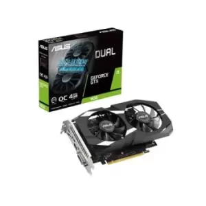 ASUS Dual -GTX1650-O4GD6-P-V2 NVIDIA GeForce GTX 1650 4GB GDDR6