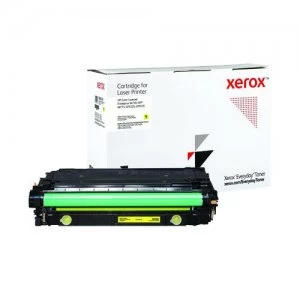 Xerox Everyday Replacement For CE342ACE272ACE742A Laser Toner Ink Cartridge Yellow
