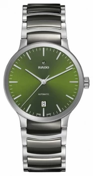 RADO Centrix Automatic High-Tech Ceramic Green Dial Watch